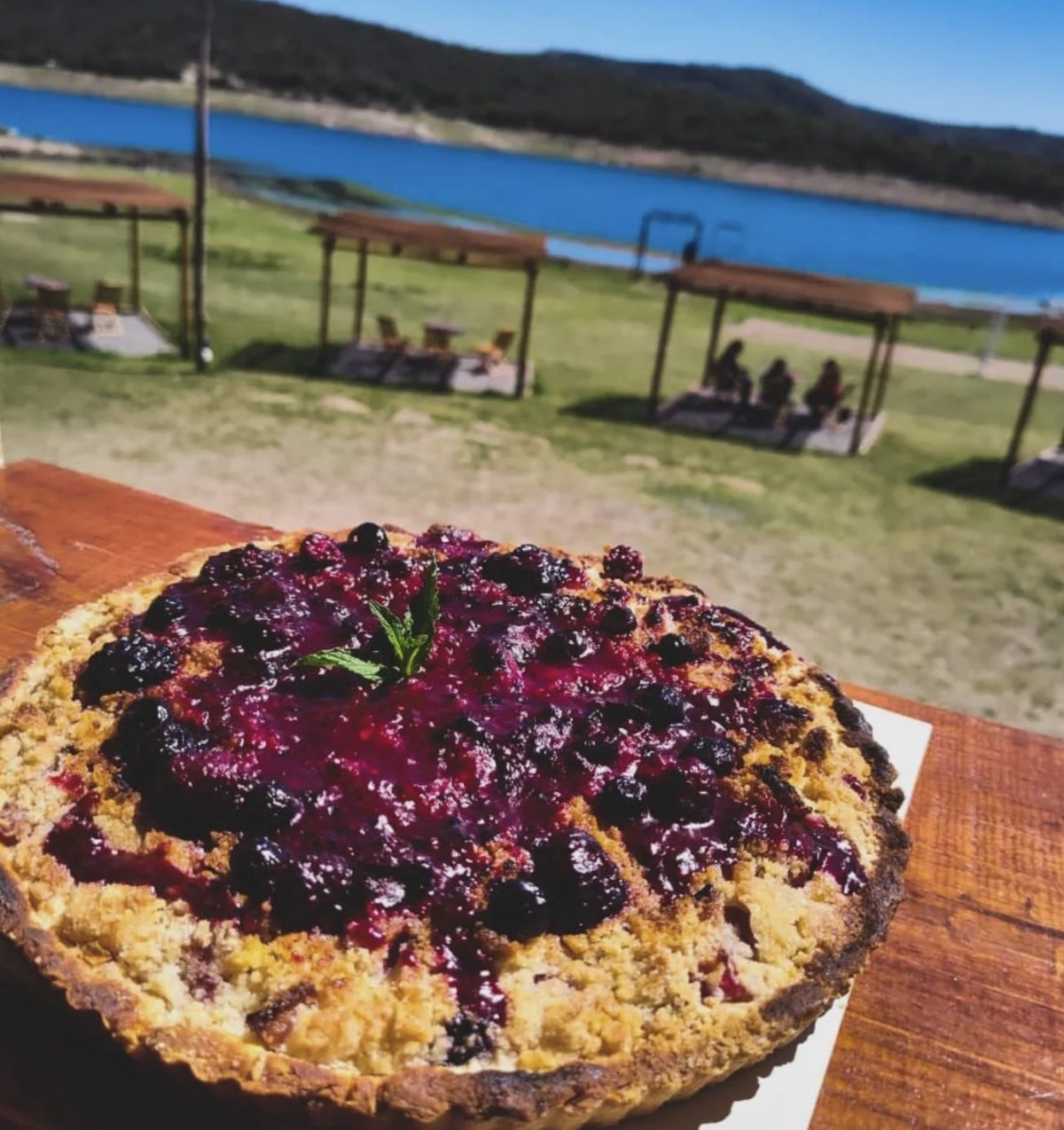 Tarta de frutos rojos