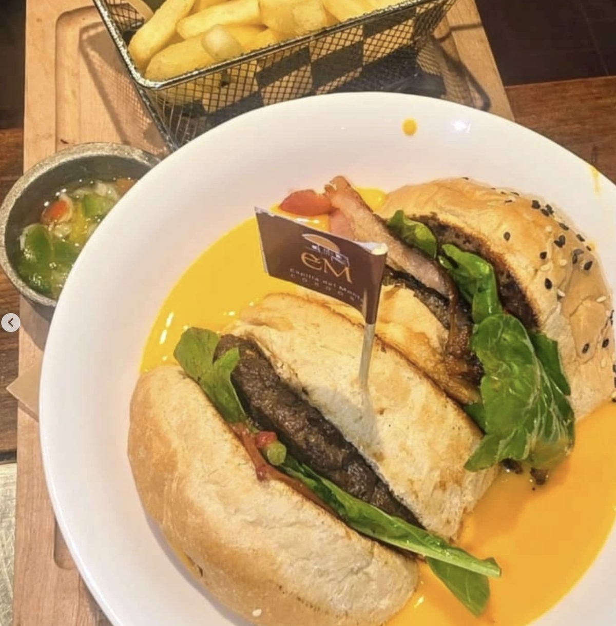 Plato de la cocina de Espacio Muíño